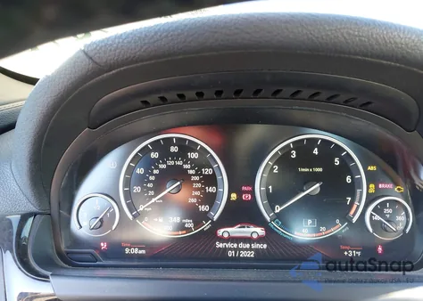 2012 BMW 640I из США, поврежденный, VIN WBALW7C56CC618564